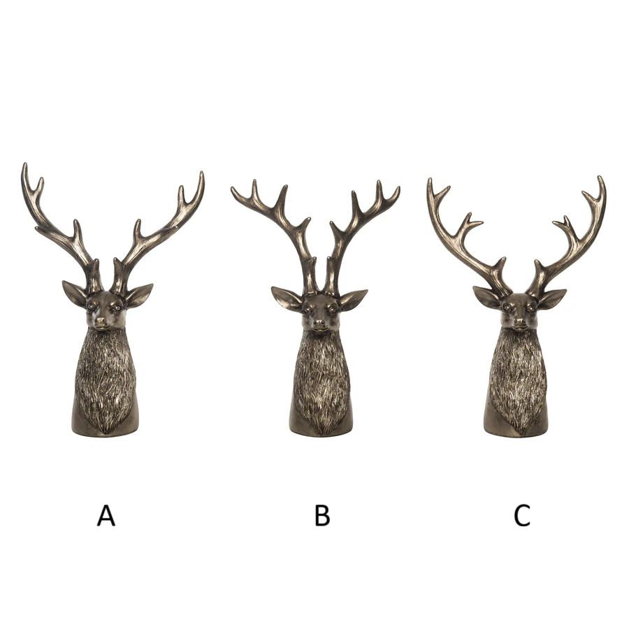 Reindeer Busts Assorted