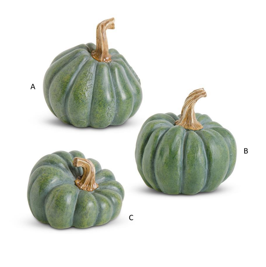 Mini Green Pumpkins Assorted