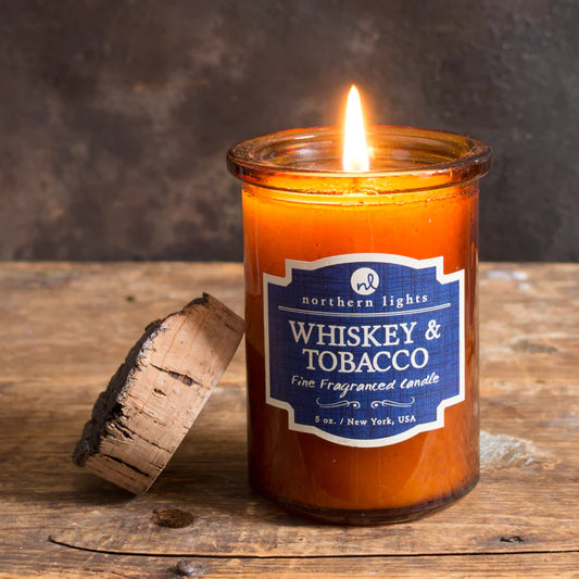 Whiskey & Tobacco Spirit Jar Candle