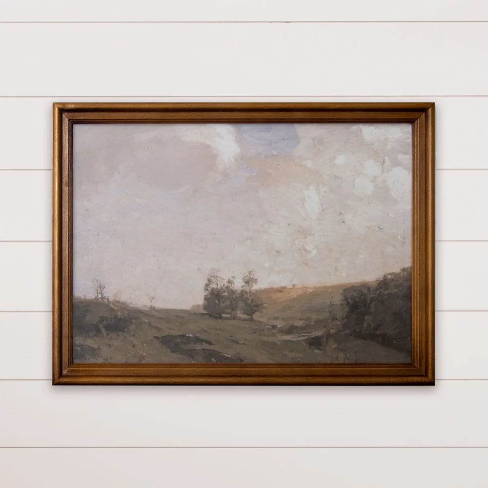 English Countryside Vintage Framed Art