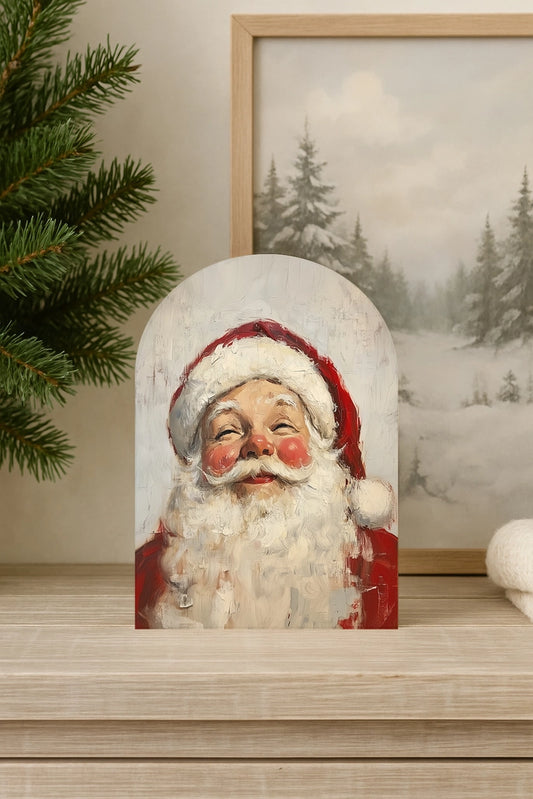 Merry Santa Arch Leaner Board