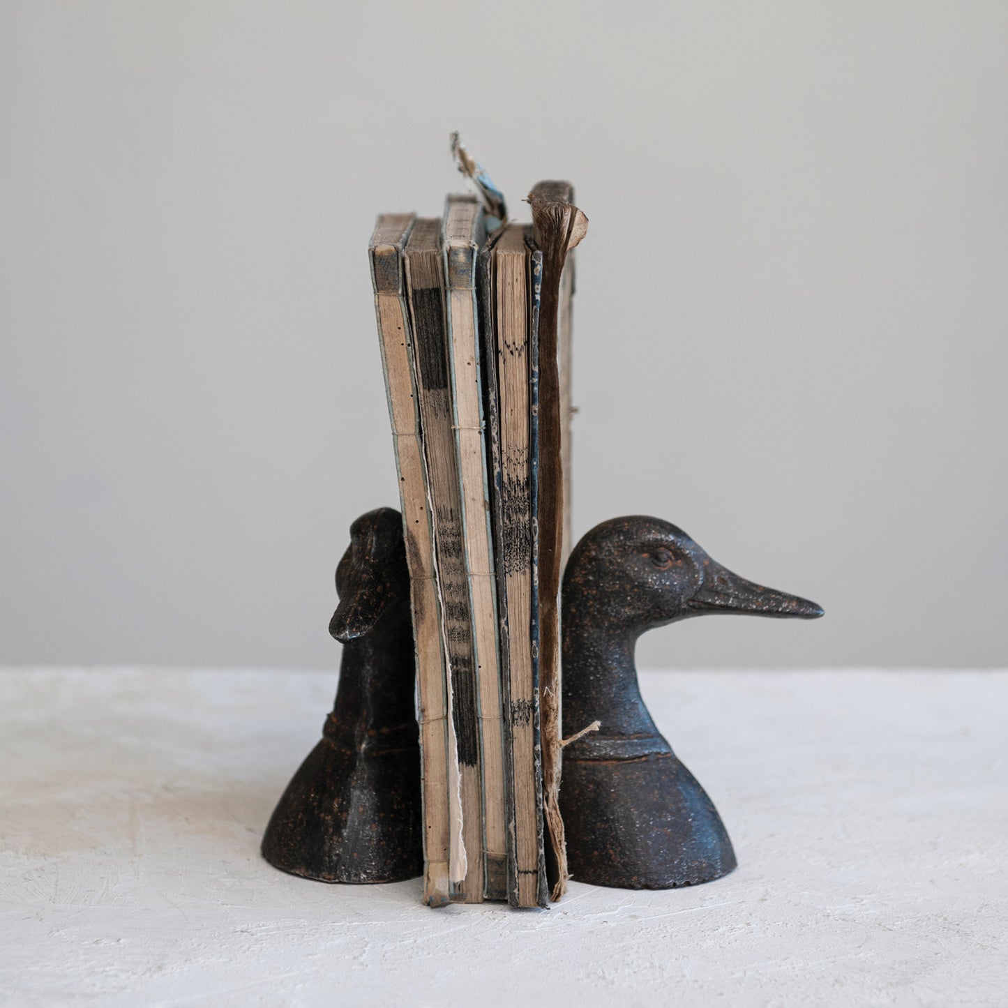 Cast Iron Duck Bookends- Best Seller