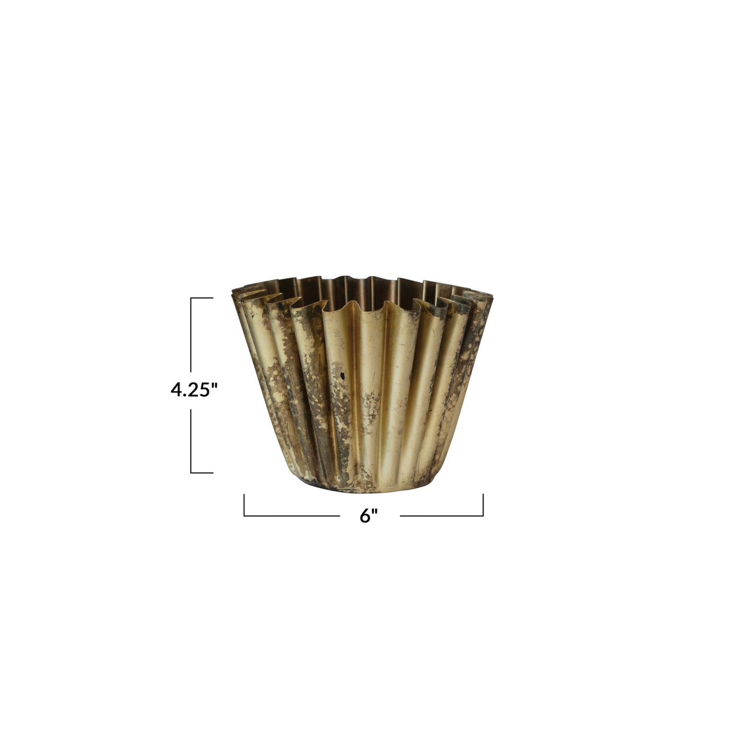 Old World Brass Iron Planter- Bestseller