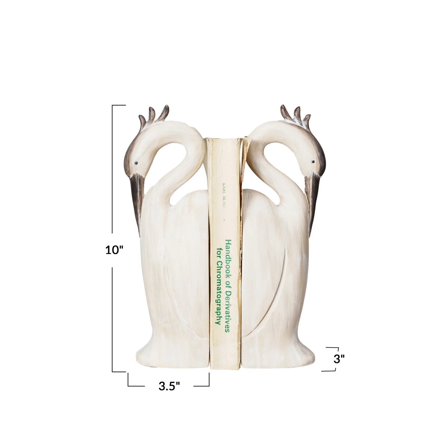 Heron Bookend Set