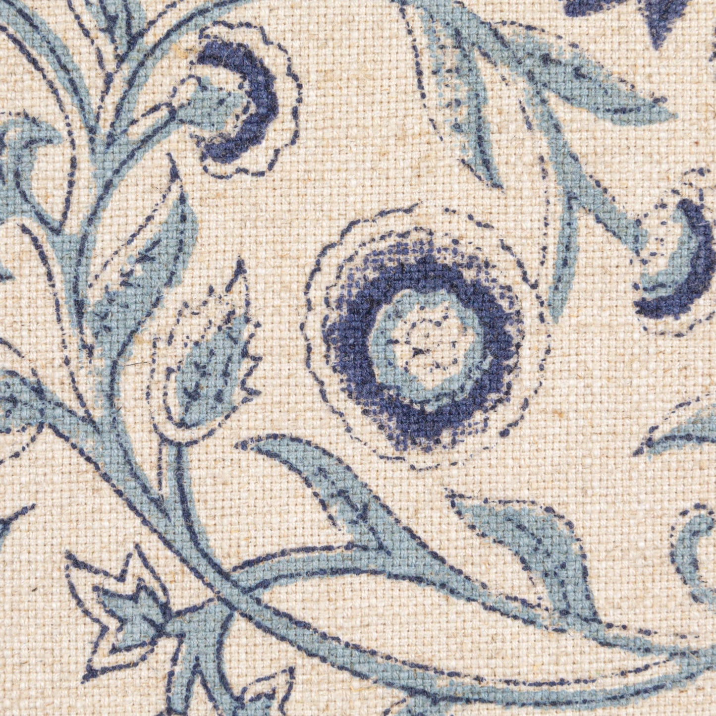 Blue Meadow Ruffle Pillow