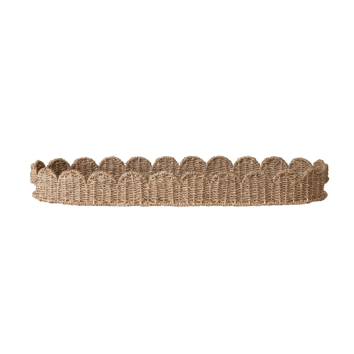 Long Scalloped Bankuan Tray
