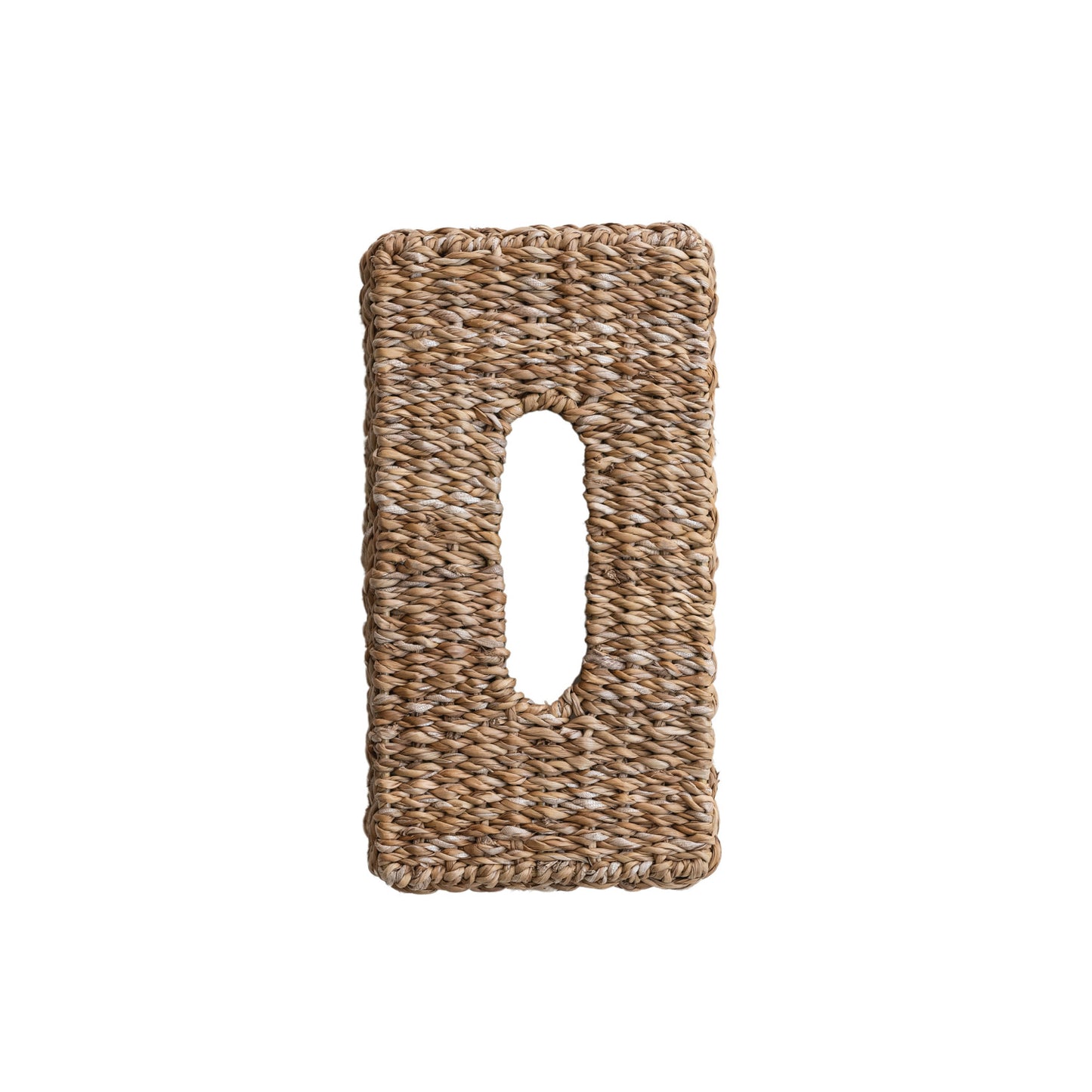 Hand Woven Seagrass Tissue Box Cover