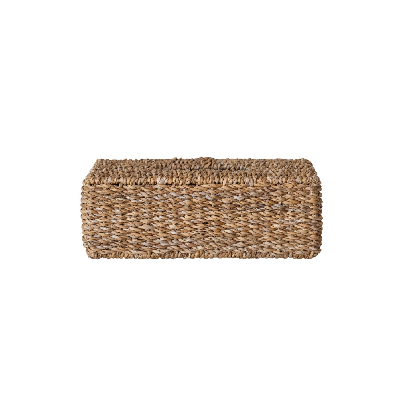 Hand Woven Seagrass Tissue Box Cover