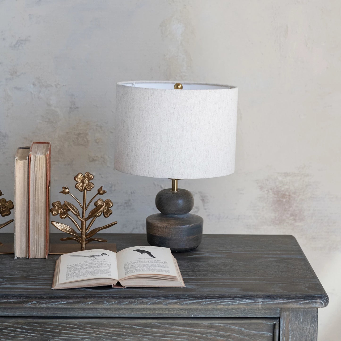 Mango Wood Mini Lamp