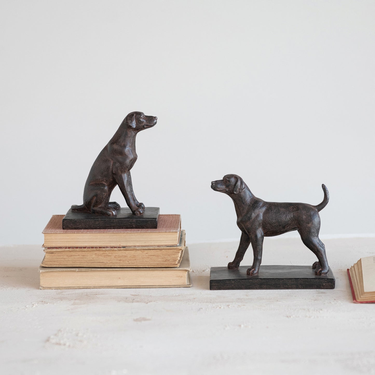 Dog Bookend Set