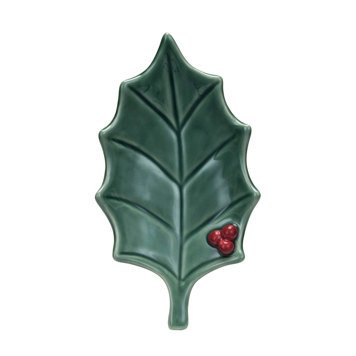 Holly Shaped Dish