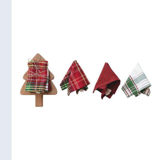 Festive Dish Cloth & Board Gift Set